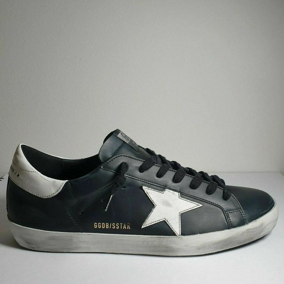 Golden Goose Other - Golden Goose Superstar Black Leather White Star